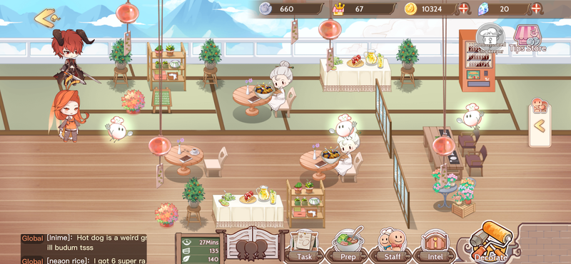 Illustration for article titled This Phone Game Is All About Summoning Sexy Anime Versions Of Food
